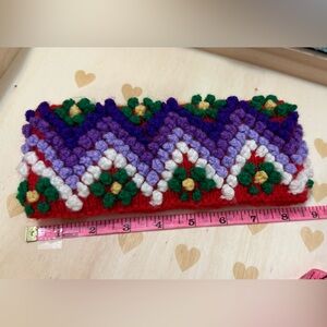 Peruvian Alpaca Wool Colorful Knitted Headband
